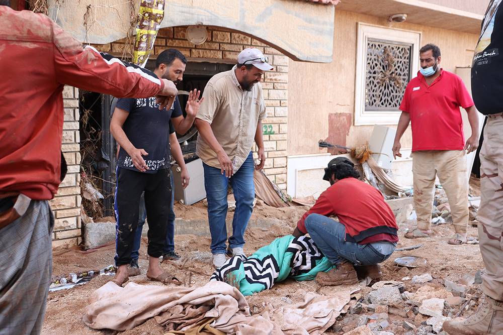 Libya'daki sel felaketinde can kaybı 6 bine yükseldi 27